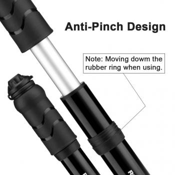 Preview: ROCKBROS | Mini Fahrradpumpe – Kompakt, leistungsstark und vielseitig